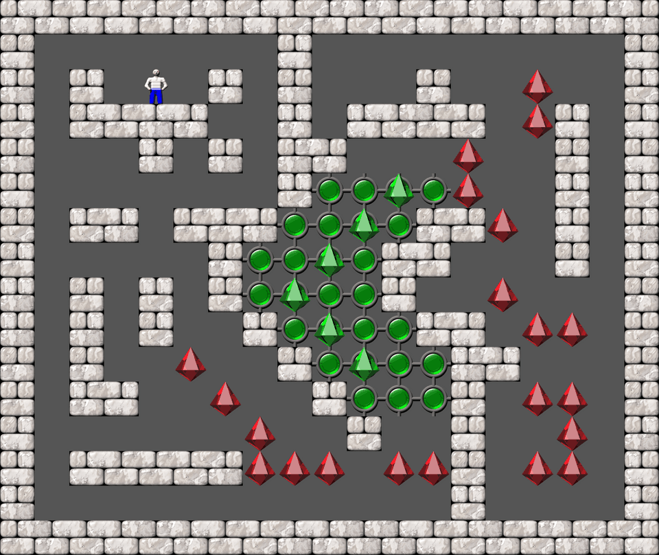 Сокобан The Solver's unsolvable уровень 2